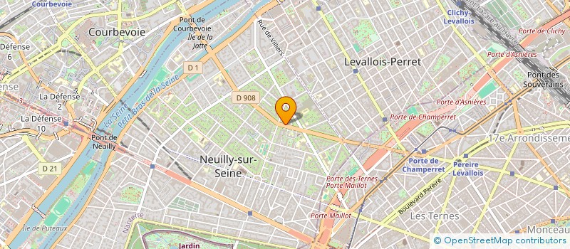 localisation de l'entreprise MONSIEUR CEDRIC SEBASTIEN AMMANN à NEUILLY-SUR-SEINE