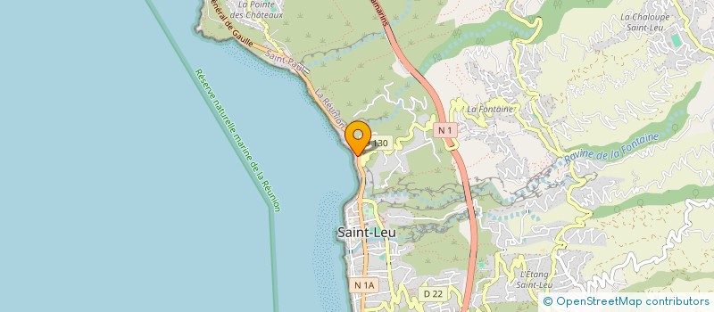 localisation de l'entreprise MONSIEUR CEDRIC SECCI  SAINT-LEU