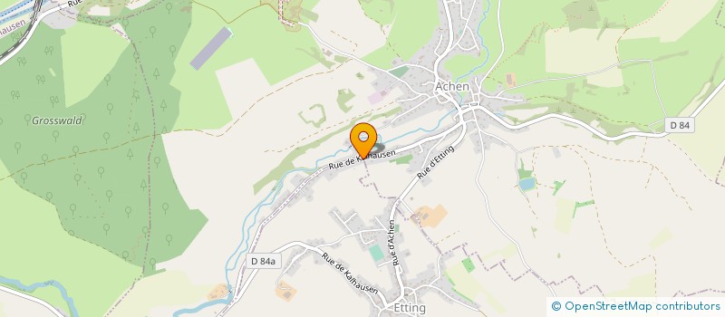 localisation de l'entreprise MONSIEUR CEDRIC SELTZER  ETTING