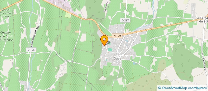 localisation de l'entreprise MONSIEUR CEDRIC SERPETTE  ROCHEFORT-DU-GARD