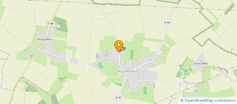 localisation de l'entreprise MONSIEUR CEDRIC SERVANT  AIGNEVILLE