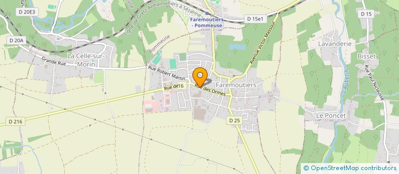 localisation de l'entreprise MONSIEUR CEDRIC SEVERE  FAREMOUTIERS