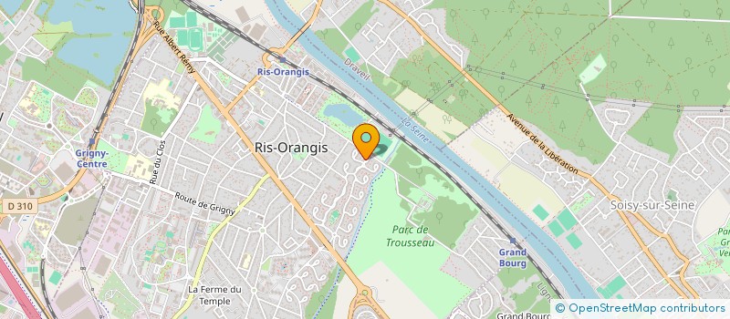 localisation de l'entreprise MONSIEUR CEDRIC SIGNES à RIS-ORANGIS