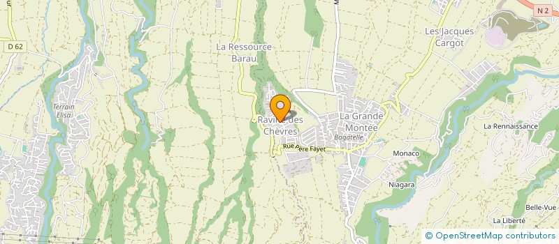 localisation de l'entreprise MONSIEUR CEDRIC SINIVASSIN  SAINTE-SUZANNE