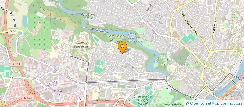 localisation de l'entreprise MONSIEUR CEDRIC SJONKO à ANGERS