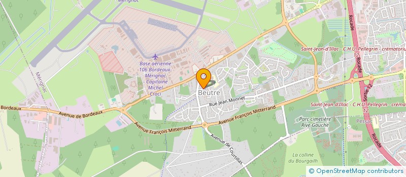 localisation de l'entreprise MONSIEUR CEDRIC SOARES  MERIGNAC