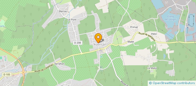 localisation de l'entreprise MONSIEUR CEDRIC SOCQUET  HOURTIN