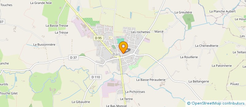 localisation de l'entreprise MONSIEUR CEDRIC SOIBINET  BAIS