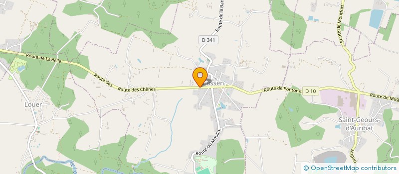 localisation de l'entreprise MONSIEUR CEDRIC SOLIGNE  CASSEN