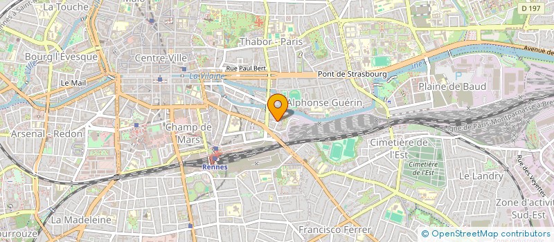 localisation de l'entreprise MONSIEUR CEDRIC SOUCHET à RENNES