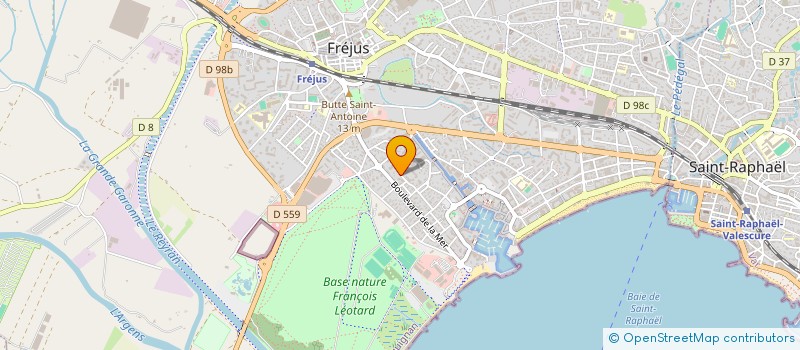 localisation de l'entreprise MONSIEUR CEDRIC SOUSA LOPEZ à FREJUS