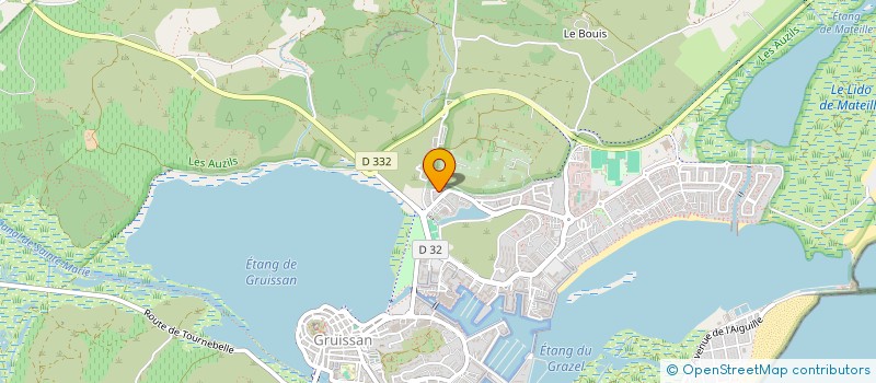 localisation de l'entreprise MONSIEUR CEDRIC SPENNATO  GRUISSAN