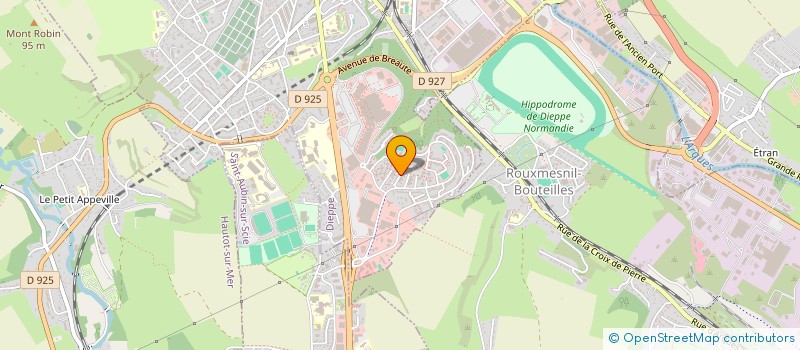 localisation de l'entreprise MONSIEUR CEDRIC SPURER  DIEPPE