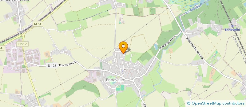 localisation de l'entreprise MONSIEUR CEDRIC SPYCHALA  ENNEVELIN