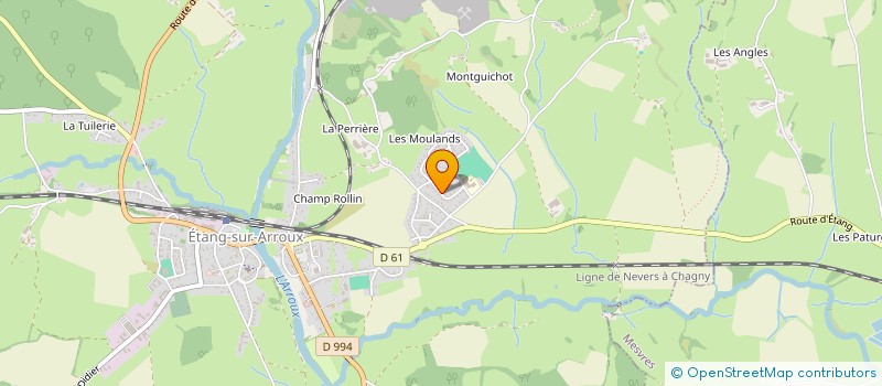 localisation de l'entreprise MONSIEUR CEDRIC STASZCYK  THIL-SUR-ARROUX