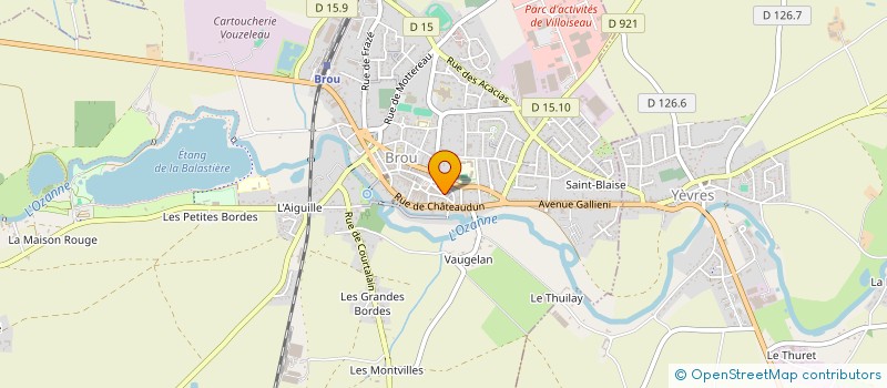 localisation de l'entreprise MONSIEUR CEDRIC STEVENS à BROU