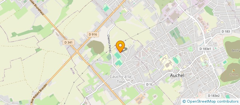 localisation de l'entreprise MONSIEUR CEDRIC STURM  CAUCHY-A-LA-TOUR