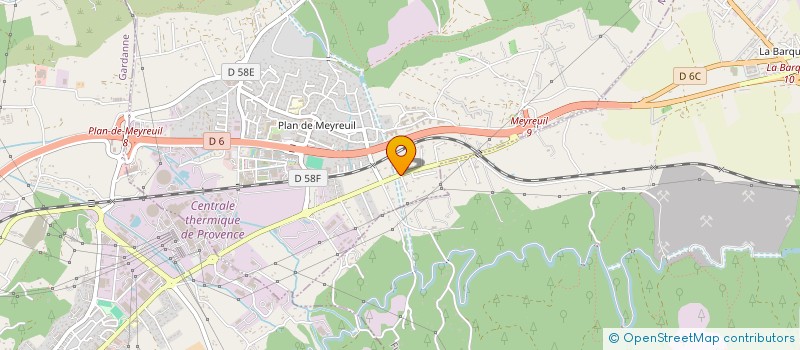 localisation de l'entreprise MONSIEUR CEDRIC SUNE  MEYREUIL