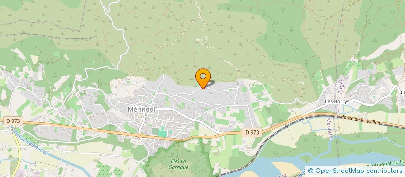 localisation de l'entreprise MONSIEUR CEDRIC SUPPA  MERINDOL