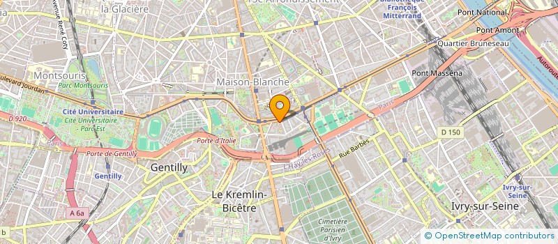 localisation de l'entreprise MONSIEUR CEDRIC SUZANNE  PARIS