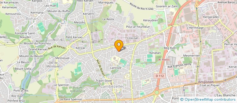 localisation de l'entreprise MONSIEUR CEDRIC SZNITKIES à BREST