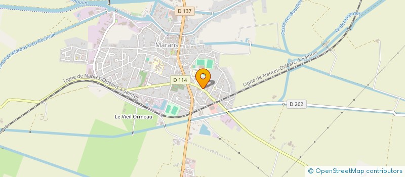 localisation de l'entreprise MONSIEUR CEDRIC TAHRI  MARANS