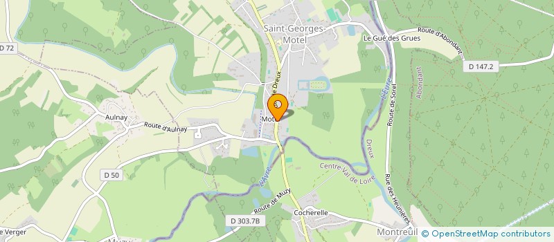 localisation de l'entreprise MONSIEUR CEDRIC TARDIEU  SAINT-GEORGES-MOTEL