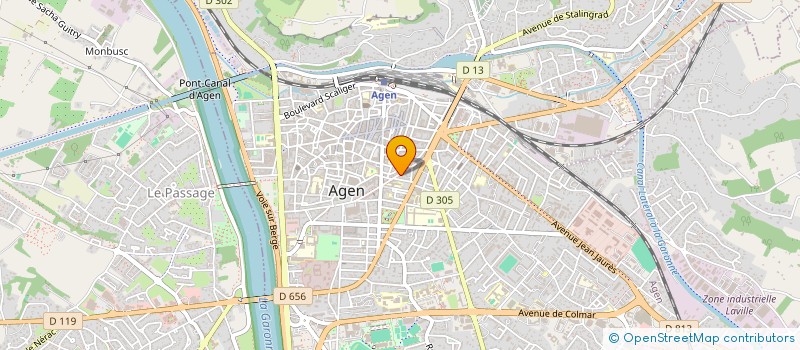 localisation de l'entreprise MONSIEUR CEDRIC TARTAROLI  AGEN