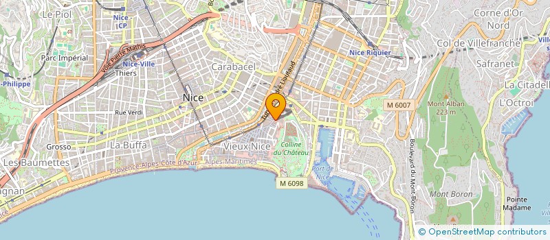 localisation de l'entreprise MONSIEUR CEDRIC TEISSEIRE à NICE