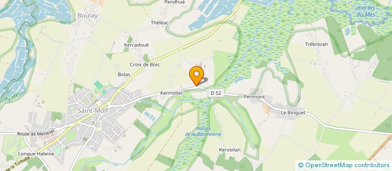 localisation de l'entreprise MONSIEUR CEDRIC TERRIEN à GUERANDE