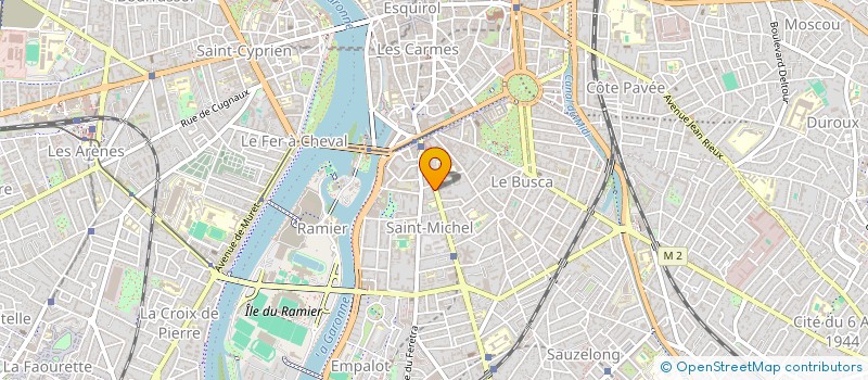 localisation de l'entreprise MONSIEUR CEDRIC TESOR  TOULOUSE