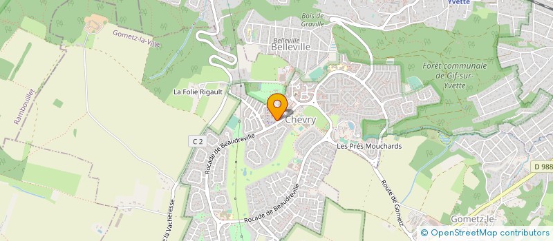 localisation de l'entreprise MONSIEUR CEDRIC TESSIAU à GIF-SUR-YVETTE