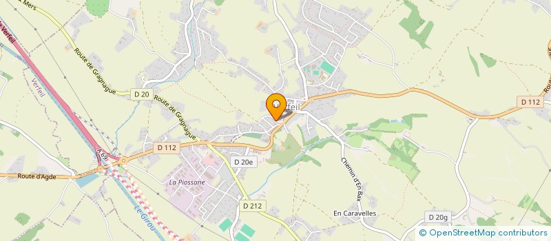 localisation de l'entreprise MONSIEUR CEDRIC TESTE  VERFEIL