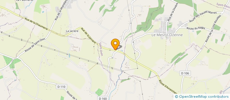 localisation de l'entreprise MONSIEUR CEDRIC TEXIER  SAINT-OVIN