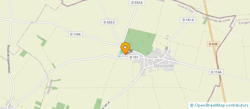 localisation de l'entreprise MONSIEUR CEDRIC THIEULANT à OYSONVILLE