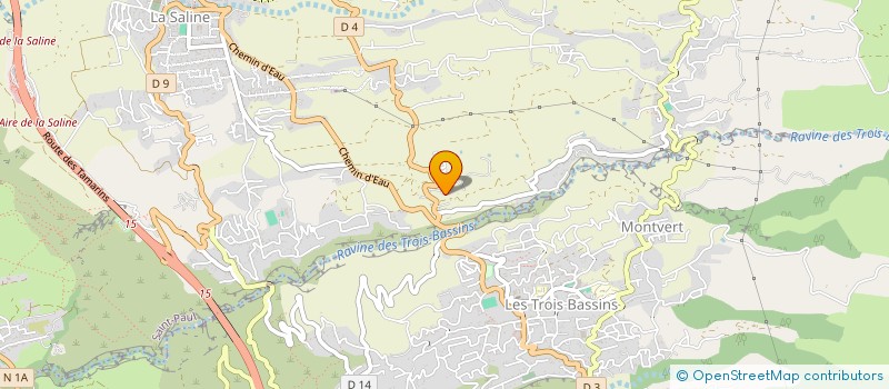 localisation de l'entreprise MONSIEUR CEDRIC THOMAS  SAINT-PAUL