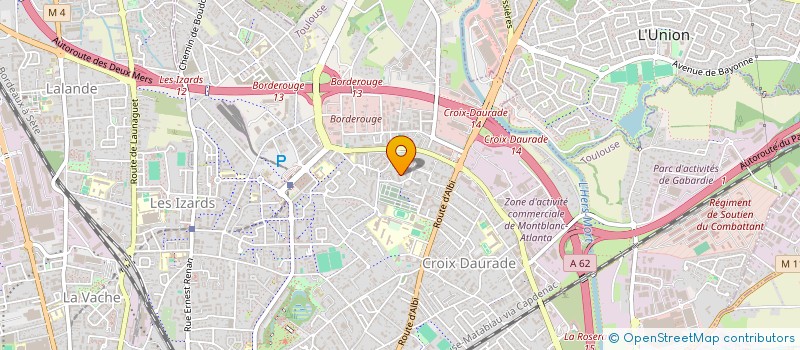 localisation de l'entreprise MONSIEUR CEDRIC THOMIERES à TOULOUSE