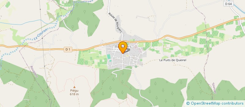 localisation de l'entreprise MONSIEUR CEDRIC THOUREL  ROUGIERS