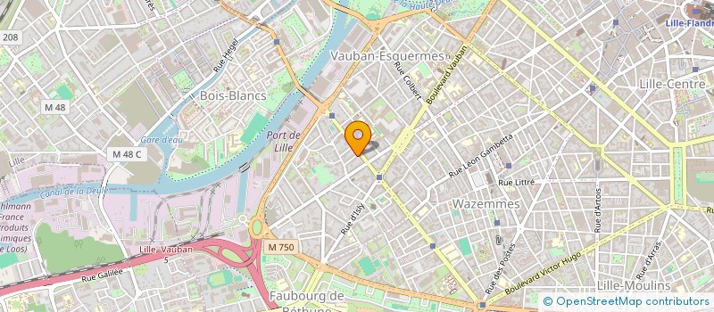 localisation de l'entreprise MONSIEUR CEDRIC TIBERGHIEN  LILLE