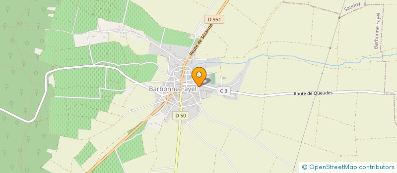 localisation de l'entreprise MONSIEUR CEDRIC TILLIOLE  BARBONNE-FAYEL