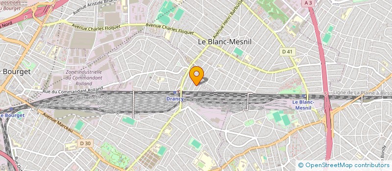 localisation de l'entreprise MONSIEUR CEDRIC TRAORE-LAMINE à DRANCY
