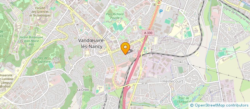 localisation de l'entreprise MONSIEUR CEDRIC TRICHES  VANDUVRE-LES-NANCY