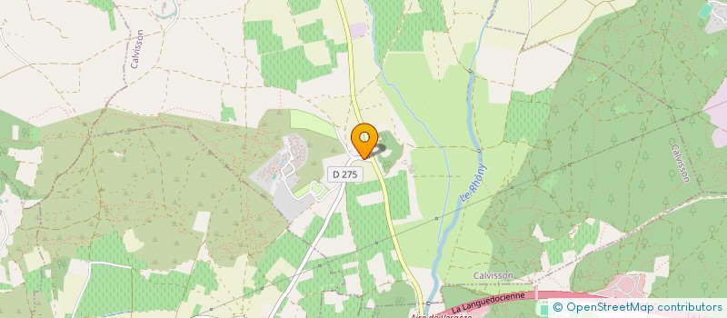 localisation de l'entreprise MONSIEUR CEDRIC TROUCHON  CALVISSON