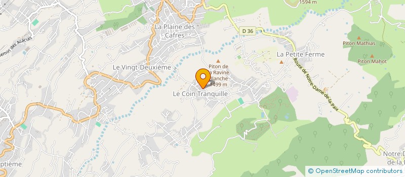 localisation de l'entreprise MONSIEUR CEDRIC TURPIN à SAINTE-SUZANNE