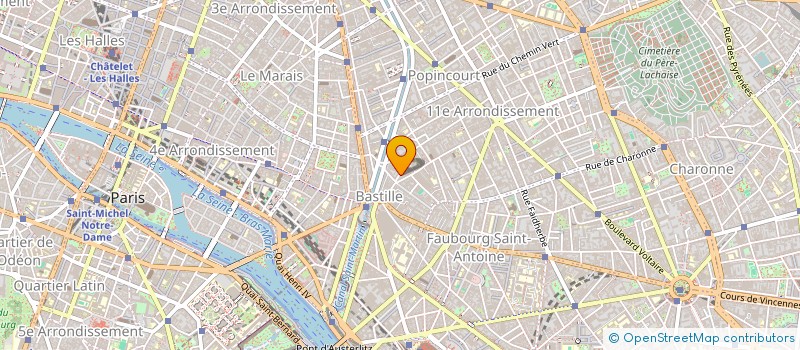 localisation de l'entreprise MONSIEUR CEDRIC UGUEN  PARIS