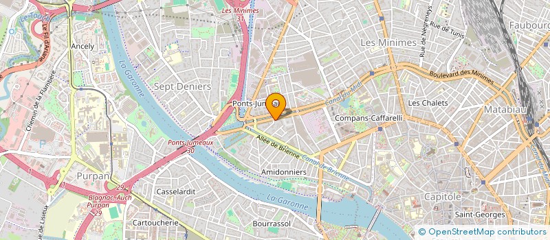 localisation de l'entreprise MONSIEUR CEDRIC URSO  CUGNAUX