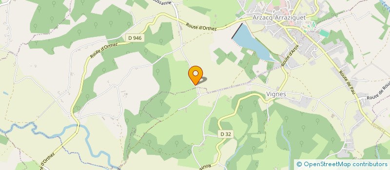 localisation de l'entreprise MONSIEUR CEDRIC VACHER  MONTAGUT