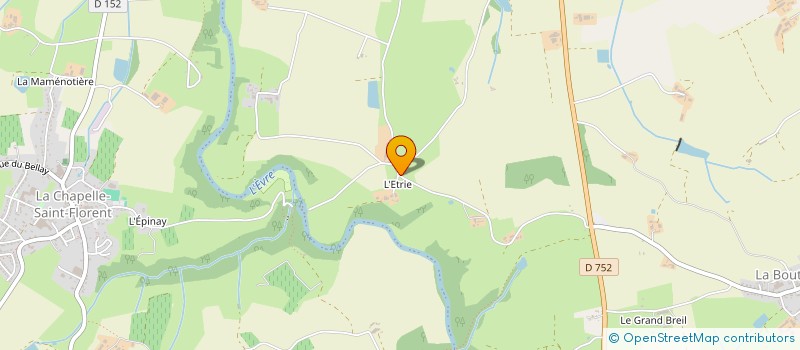 localisation de l'entreprise MONSIEUR CEDRIC VAILLANT à MAUGES-SUR-LOIRE
