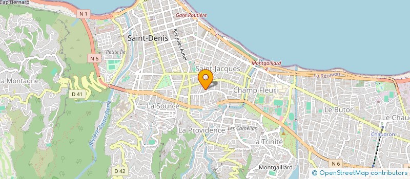 localisation de l'entreprise MONSIEUR CEDRIC VALIERE à SAINT-DENIS