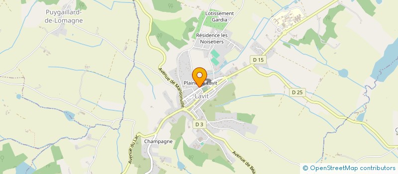 localisation de l'entreprise MONSIEUR CEDRIC VALLEZ  LAVIT